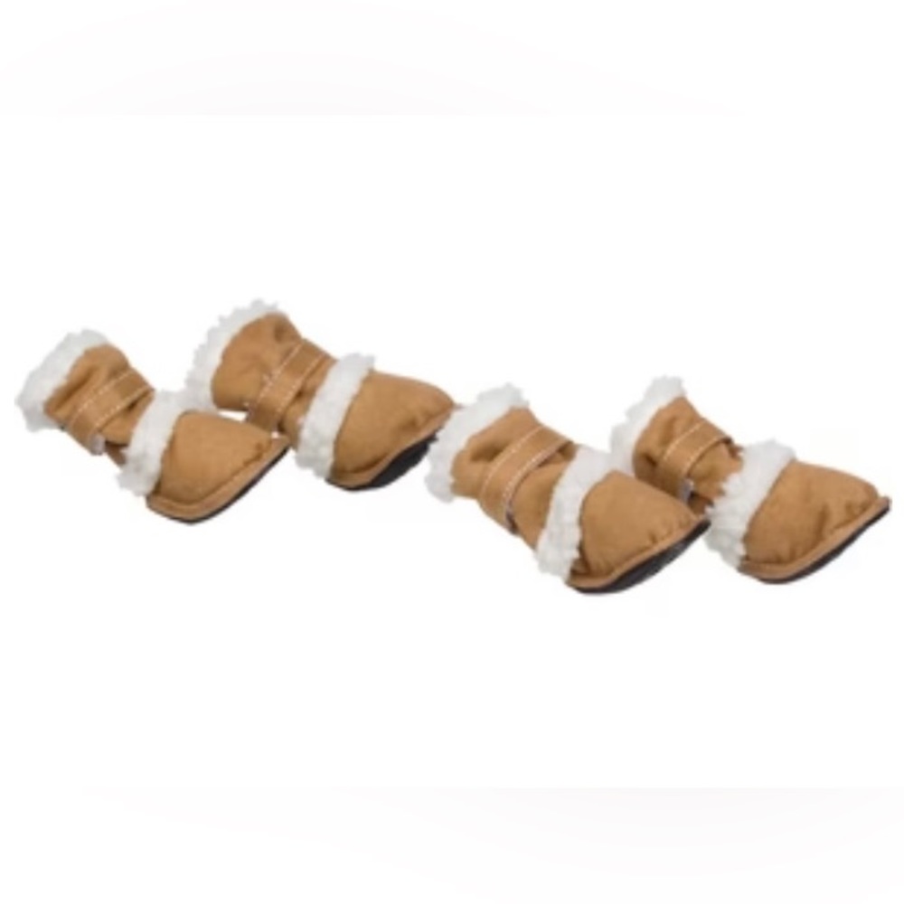 Diggz 3M insulated winter fashion dog shoes booties-Set of 4